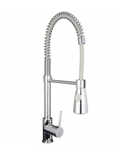 mélangeur industriel évier MISTRAL avec douche SELENE