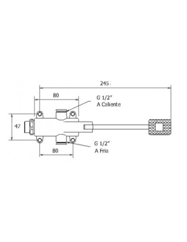 Avec bec pivotant Robinet pédale