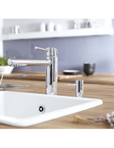 Installation universelle du distributeur de savon sous comptoir Arcobañ
