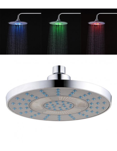Pulvérisateur de douche circulaire avec modèle zen léger à LED Pulvérisateur de douche circulaire avec modèle zen léger à LED