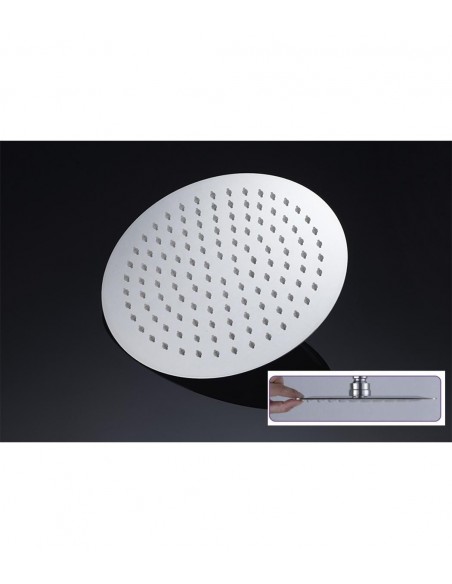 Duchón circular acero inox 20cm Duchón circular acero inox 20cm