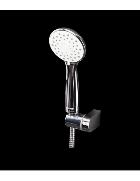 Set ducha LUXE blister (ducha+flexo+soporte)