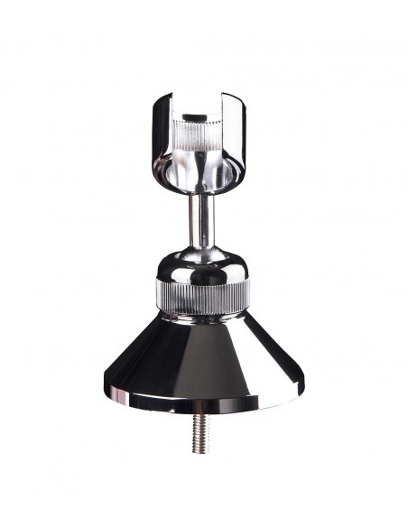 Soporte de latón cónico sin toma cromo