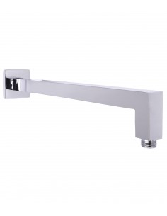 Tubo ducha pared cuadrado 44cm