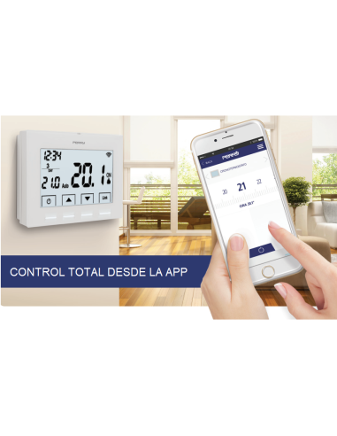 App Cronotermostato Digital PERRY Conexión WI-FI