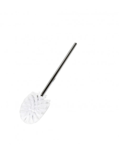 Mango Acero Inox Y Escobilla Blanca