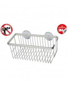 Cesta rectangular Iceberg con adhesivo