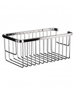 Cesta rectangular 24cm acero inox