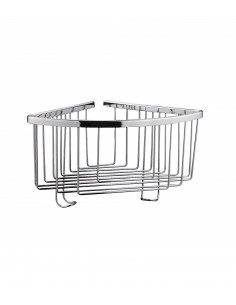Rinconera alta con perchas acero inox