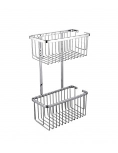 Estantería doble acero inox