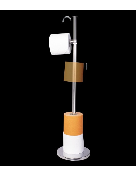 Portarrollos Suelo Acero Inox Modelo BAMBINO