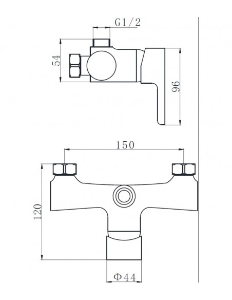 Kit Shower MonoMando Golf + Arcobañ Setluxe Kit Shower MonoMando Golf + Arcobañ Setluxe
