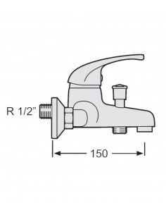 Kit Bañera Monomando ARIES + SETBASIC 2