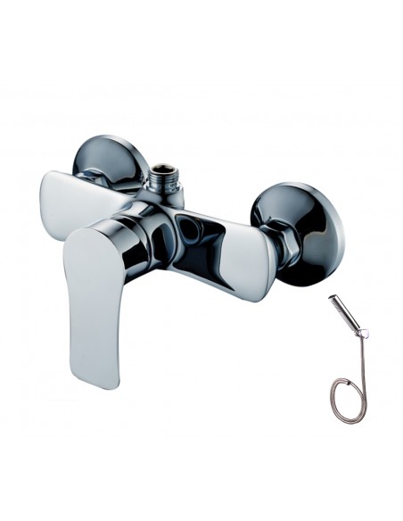 Kit Shower MonoMando Tesla + Set Ebro de Arcobañ Kit Shower MonoMando Tesla + Set Ebro de Arcobañ