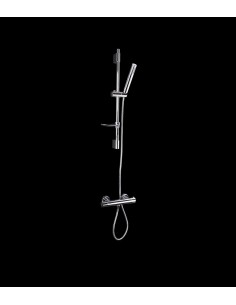 Kit de chuveiro termostático Virgem + Arcobaño Setslim