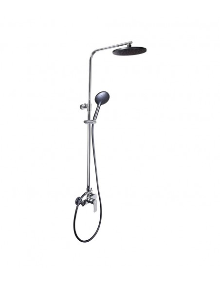 Column Shower Circular Sprayer Model Tesla3 Arcobaño Black Column Shower Circular Sprayer Model Tesla3 Arcobaño Black