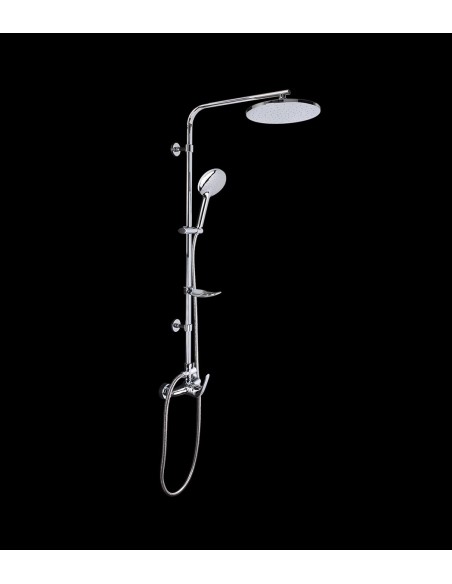 Columna Ducha Rociador Circular Modelo ESCALA5 Columna Ducha Rociador Circular Modelo ESCALA5