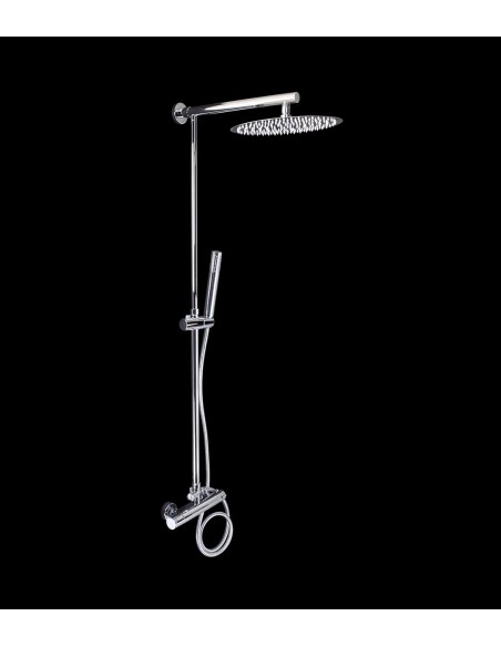 Thermostatic Shower column Circular Sprinkler Model NORTE4 De Arcobañ