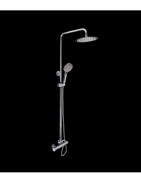 Columna Ducha Termostática Rociador Circular Modelo OESTE4 Columna Ducha Termostática Rociador Circular Modelo OESTE4