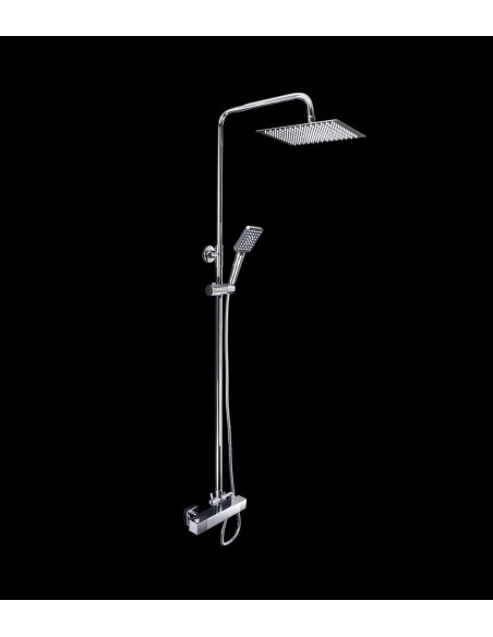 Columna Ducha Termostática Rociador Cuadrado Modelo OESTE5