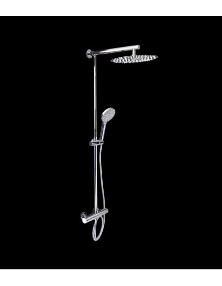 Columna Ducha Termostática Rociador Circular Modelo NORTE7 Columna Ducha Termostática Rociador Circular Modelo NORTE7