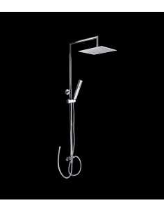 Columna Ducha Rociador Cuadrado Modelo ESTE10 A FLEXO