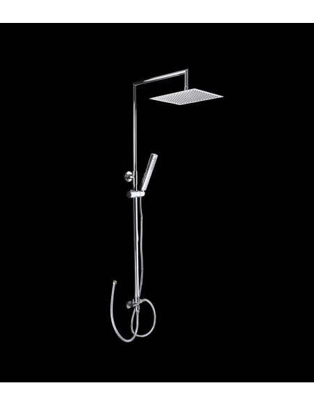 Columna Ducha Rociador Cuadrado Modelo ESTE10 A FLEXO