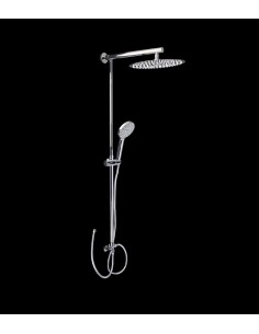 Columna Ducha Rociador Circular Modelo NORTE8 A FLEXO