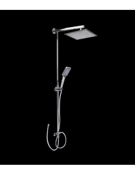 Columna De Ducha Con Rociador Cuadrado Modelo NORTE sin griferia Columna De Ducha Con Rociador Cuadrado Modelo NORTE sin griferia