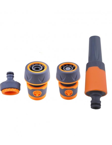 Kit 4 Piezas Para Manguera 19-21 Mm Para Grifos 3/4'' Y 1''