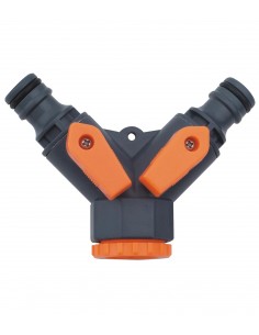 Adaptador ABS duplo com válvulas reguladoras