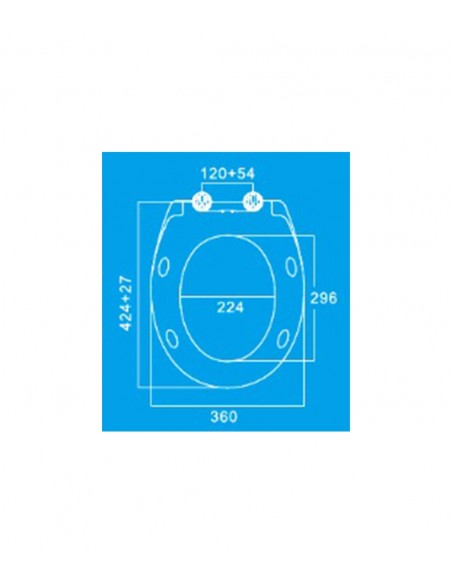 Universal WC Top Victoria 21 Arcobaño