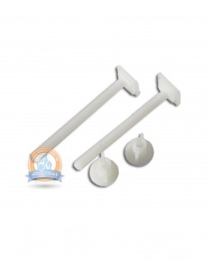 Hardware di ricambio per copertura WC Universal Motion Momentum di Arcobaño