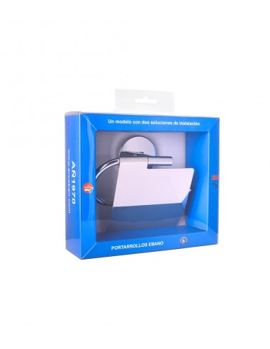 Portarrollos Acero Inox Modelo EBANO