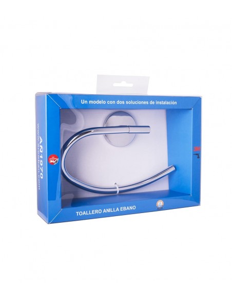 Toalha de anel de aço inoxidável EBANO ARCOBAÑO