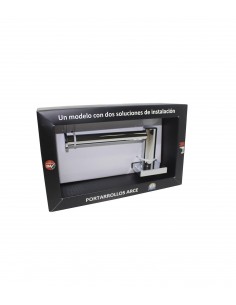 Staffa in acciaio inox Arce Arce di Arcobaño 2