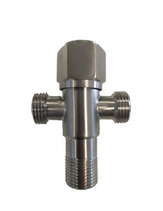 Grifo Doble Para Lavadora O Lavavajillas Modelo 222 2