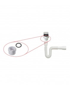 Adapter for siphon 1/4 to 1/2 2