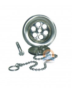 Stainless steel washbasin valve