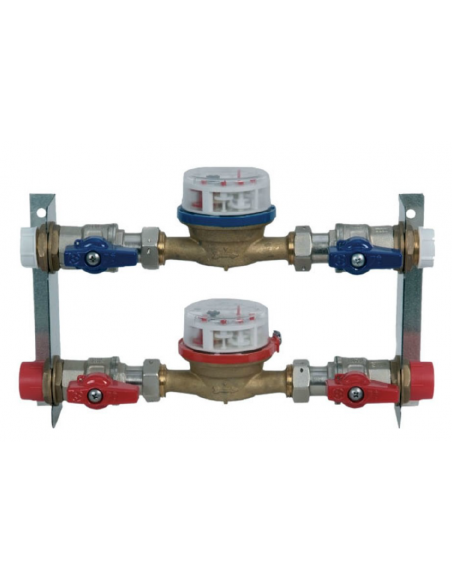 KIT CONTABILIZACIÓN AGUA FRIA Y CALIENTE CON ANCLAJE KIT CONTABILIZACIÓN AGUA FRIA Y CALIENTE CON ANCLAJE