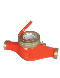 CONTADOR DE AGUA CALIENTE CHORRO MÚLTIPLE ESFERA SECA MTW A/C