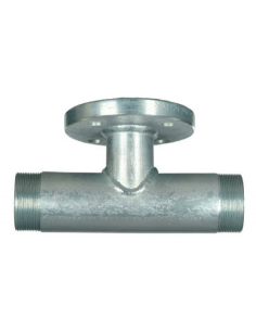 COLECTOR 3 VÍAS ACERO GALVANIZADO