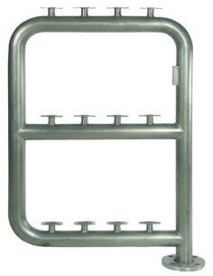 BATERIA DE CONTADORES DE ACERO INOXIDABLE