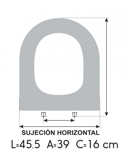 Toilet Seat ROCA COLUMBIA ETOOS