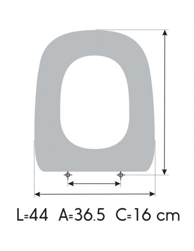 Abattant WC ROCA FRONTALIS   ETOOS