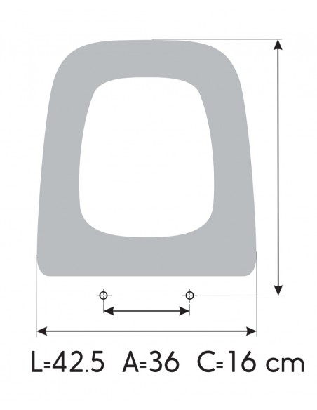 Toilet Seat ROCA GONDOLA