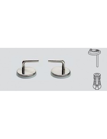 Universal stainless steel pressure fittings for EKANA seat