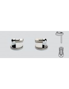 Soft Universal press fittings for straight round seat