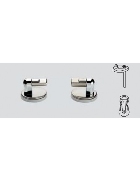 Soft Universal press fittings for straight round seat