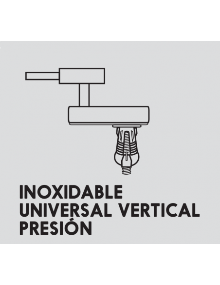 Conexões verticais universais sob pressão